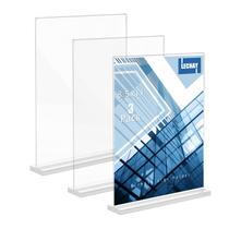 Suporte de Placa Acrílica Lechay 3 Unidades 22x28 cm Transparente Suporte de Placa Acrílica Lechay 3 Unidades 22x28 cm Transparente