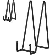 Suporte de placa, expositores, iBosins, pacote com 5, 30 cm, metal preto