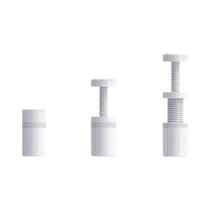 Suporte De Placa Gráfica De Alumínio Branco Anti-Queda Para GPU TEUCER VC-Plus