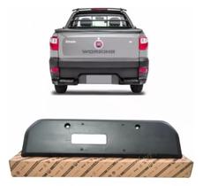 Suporte de Placa Traseira Fiat Strada Working 2014 2015 2016 2017 2018 2019 2020 Original