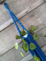 Suporte de plantas em macramê decoração