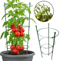 Suporte de PlantasTrepadeiras 45, 60, 75 e 90 cm Aço Super Resistente Jardim Vasos Crescimento Vertical Dipladênia Jjiboia Hera Tutor Gaiola Tomates Suporte de PlantasTrepadeiras 45, 60, 75 e 90 cm Aço Super Resistente Jardim Vasos Crescimento Vertical Dipladênia Jjiboia Hera Tutor Gaiola Tomates