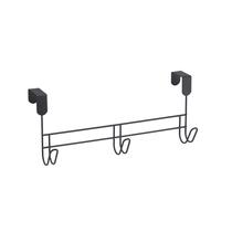 Suporte De Porta Para Toalhas 3 Ganchos Black 2582 Arthi