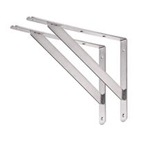 Suporte de prateleira CLT CLETING 40cm x 30cm Aço inoxidável 250kg Suporte de prateleira CLT CLETING 40cm x 30cm Aço inoxidável 250kg