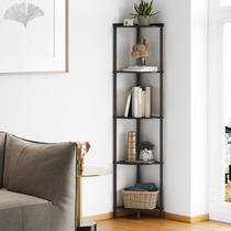 Suporte de prateleira de canto SUNMORY 5 Tier Industrial 165 cm preto