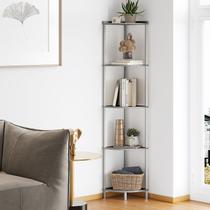 Suporte de prateleira de canto SUNMORY de 5 níveis industrial com 165 cm de altura
