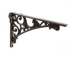 Suporte de prateleira decorativo CABDM, cobre antigo, 15 cm, pacote com 2 Suporte de prateleira decorativo CABDM, cobre antigo, 15 cm, pacote com 2