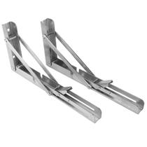 Suporte de prateleira dobrável Garosa em aço inoxidável 25cm 50kg de carga