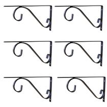 Suporte de Prateleira Mão Francesa Colonial 30cm Preta