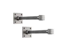 Suporte de prateleira STZ Tubo industrial de aço de 20 cm Suporte de prateleira STZ Tubo industrial de aço de 20 cm