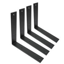 Suporte de prateleira WINKER 20x20x3,8 cm Heavy Duty Black Iron