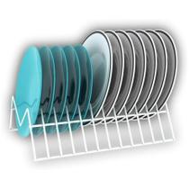 Suporte De Pratos Organizador Armário E Pia Vertical Cozinha