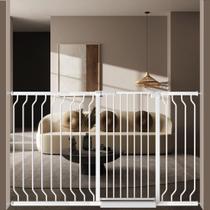 Suporte de pressão Baby Gate WAOWAO Extra Tall 103 cm branco Suporte de pressão Baby Gate WAOWAO Extra Tall 103 cm branco