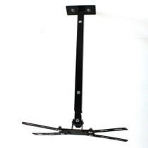 Suporte De Projetor Para Fixação Em Teto E Parede Preto Suporte De Projetor Para Fixação Em Teto E Parede Preto
