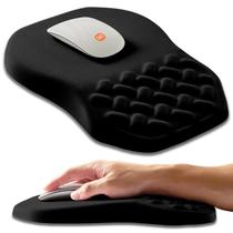 Suporte de pulso para mouse pad Armanza Ergonomic Slope Preto 30x20cm Suporte de pulso para mouse pad Armanza Ergonomic Slope Preto 30x20cm