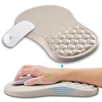 Suporte de pulso para mouse pad KUOSGM Ergonomic Memory Foam Massage