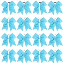 Suporte de rabo de cavalo Cheer Hair Bows OAOLEER de 8 polegadas (16 unidades) Suporte de rabo de cavalo Cheer Hair Bows OAOLEER de 8 polegadas (16 unidades)