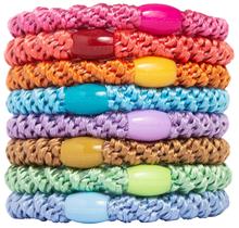 Suporte de rabo de cavalo Hair Ties L. Erickson Grab & Go, pacote com 8
