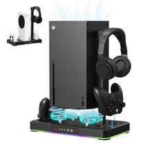 Suporte de refrigeração Console Xbox Series X/S com carregador e suporte