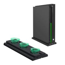 Suporte de resfriamento Mcbazel Vertical com ventilador de resfriamento para Xbox One X Suporte de resfriamento Mcbazel Vertical com ventilador de resfriamento para Xbox One X