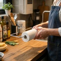 Suporte de Rolos Cromado para Cozinha - Papel Toalha, Filme e Alumínio Suporte de Rolos Cromado para Cozinha - Papel Toalha, Filme e Alumínio
