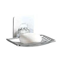 Suporte De Sabonete De Aço Inoxidável Para Parede, Prateleira De Drenagem De Camada Única, Sem Suporte De Sabonete De Aço Inoxidável Para Parede, Prateleira De Drenagem De Camada Única, Sem