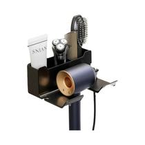 Suporte De Secador De Cabelo De Plástico Montado Na Parede Organizador De Secador De Cabelo Caixa Suporte De Secador De Cabelo De Plástico Montado Na Parede Organizador De Secador De Cabelo Caixa