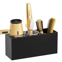 Suporte de secador de cabelo NIUBEE Wall Mount para banheiro (preto) Suporte de secador de cabelo NIUBEE Wall Mount para banheiro (preto)