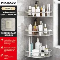Suporte De Shampoo Prateleiras De Banheiro Sem Furo - Space Aluminium Alta qualidade