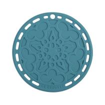 Suporte de Silicone Mandala Azul Caribe Le Creuset