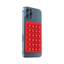 Suporte De Silicone Multicolorido Com Ventosa Para Celular, Adesivo Forte Universal Quadrado