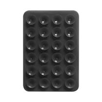 Suporte De Silicone Multicolorido Com Ventosa Para Celular Universal Adesivo Forte Quadrado