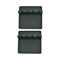 Suporte De Silicone Resistente Ao Calor Com Bandeja Coletora Para Utensílios De Fogão, Colheres E Suporte De Silicone Resistente Ao Calor Com Bandeja Coletora Para Utensílios De Fogão, Colheres E
