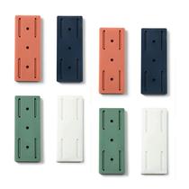 Suporte de soquete adesivo sem perfuração GravFinys 8 unidades Suporte de soquete adesivo sem perfuração GravFinys 8 unidades