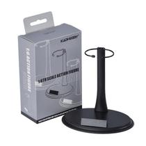 Suporte de suporte e suporte para boneco de ação 1/6 preto