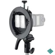 Suporte de suporte Godox S2 S-Type para Godox V1 V860II TT350