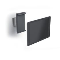 Suporte de tablet montado na parede durável prateado/cinza carvão