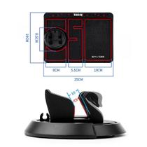 Suporte de tapete antiderrapante para telefone para uso em carro com placa de licença Suporte de tapete antiderrapante para telefone para uso em carro com placa de licença