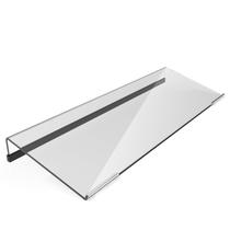 Suporte de teclado KOTEMON acrílico inclinado com capa de silicone transparente