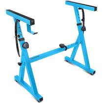 Suporte de teclado Liquid Stands Z Style Ajustável Azul Claro