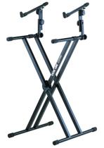 Suporte de teclado Quik-Lok QL-642 Heavy Duty Double Brace X Suporte de teclado Quik-Lok QL-642 Heavy Duty Double Brace X