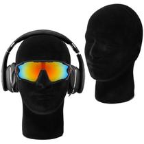 Suporte de tela de peruca de manequim de espuma Foraineam 28 cm, pacote com 2