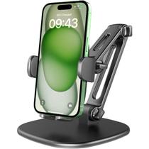 Suporte de telefone Apps2car, altura ajustável, rotação de 360