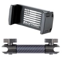 Suporte de telefone Bulletpoint Dash Mount com braço de fibra de carbono de 7 cm