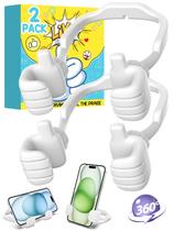 Suporte de telefone CALDEVER Thumbs Up 360 Rotation, pacote com 2