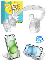 Suporte de telefone CALDEVER Thumbs Up Lazy ajustável para mesa