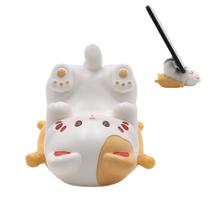 Suporte de telefone Cat Amamcy Resin Cute Desktop Stand Suporte de telefone Cat Amamcy Resin Cute Desktop Stand