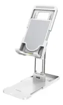 Suporte De Telefone Celular Ajustável Dobrável Mesa Tablet Branco - LEHMOX Suporte De Telefone Celular Ajustável Dobrável Mesa Tablet Branco - LEHMOX