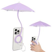 Suporte de telefone com guarda-chuva magnético Kovesayi com anel e guarda-sol