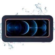 Suporte de telefone de banho KUNSLUCK à prova d'água antiembaçante para 4,7-6,8 Suporte de telefone de banho KUNSLUCK à prova d'água antiembaçante para 4,7-6,8